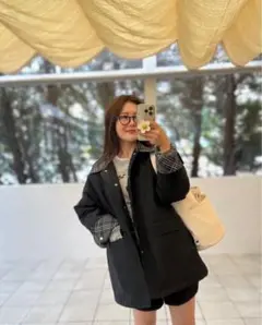 ロージーモンスター　レインコート2way waterproof coat 黒 rosymonster レインコート2way waterproof coat