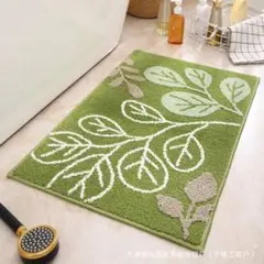バスマット 玄関マット 吸水マット ハワイアン 新生活 洗える モンステラ