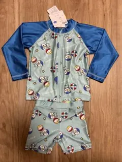 モンポケ　ピカチュウ　ポッチャマ　ラッシュガード　水着　上下セット　90 新品
