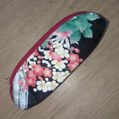和柄　ペンケース　ポーチ　メガネケース　マルチポーチ　ハンドメイド