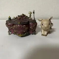 りぼんピッグ ドレッサー　ジュエリーボックス