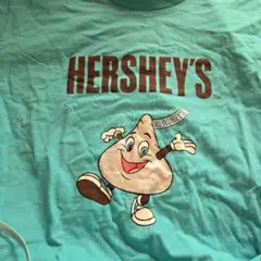 HERSHEY'S ターコイズ Tシャツ XL