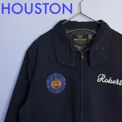 HOUSTON ヒューストン ジップジャケット フライトジャケット IDEAL