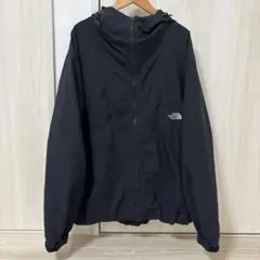 THE NORTHFACEコンパクトナイロンジャケットブラックNP71530