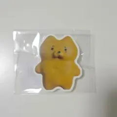 たのしい木彫り　半べそねこ　ステッカー