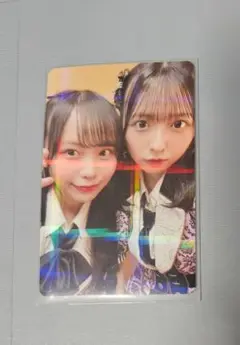 NMB48 セルフィーフォトカード 田中美空 西由真 チューストライク