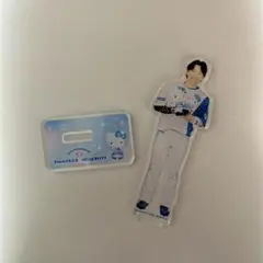 日本ハムファイターズ 田宮裕涼 64 ハローキティコラボフォトアクリルスタンド