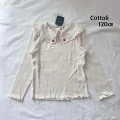 Cottoli* ハート襟付きTシャツ ブラウス