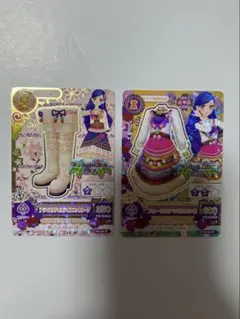 アイカツカード フォークロアキリムワンピセット 風沢そら