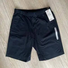 洗いざらしブロードイージーショートパンツ　無印良品　Sサイズ ブラック