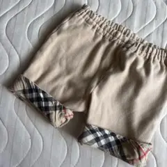 バーバリーベージュ チェック柄パンツ
