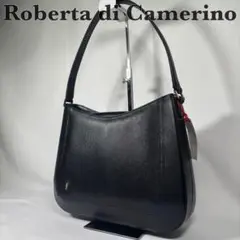 ロベルタディカメリーノ ハンドバッグ ショルダーバッグ ブラック レザー