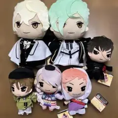 刀剣乱舞　パペットぬいぐるみ×2 ぬいっこぬいぐるみ×4