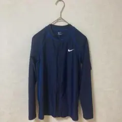 Nike ネイビー ラッシュガード 長袖 Mサイズ 150 紺色 水着