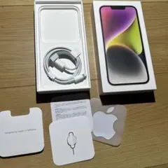 箱のみ　Apple iPhone 14 + USB-Cケーブル
