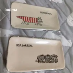 LISA LARSON　 バンブーファイバートレイ 2セット