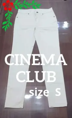 CINEMA CLUB /ハニーズ/ホワイトベージュ/ スキニーパンツ/ Ｓ