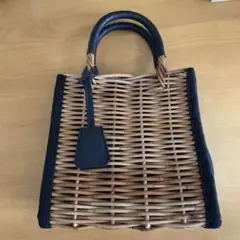 oddsオッズ 天然アラログ　かごバッグ　北欧暮らしの道具店