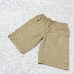 ハーフパンツ　LL ベージュ　ビックサイズ　春　真夏　楽ちん　旅行　カジュアル