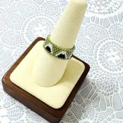 おにぎり 指輪 RING 5.9cm前後 ビーズ アクセサリー