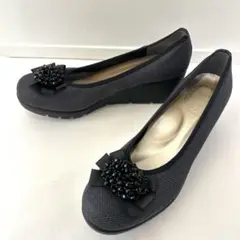 美品✨ 【日本製】FIRST CONTACT ウェッジソール 24.5cm