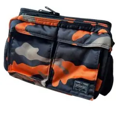 【ほぼ新品】定価40,700円 PORTER PS CAMO ウエストバッグ