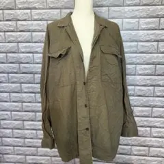 鳳皇 メンズ 作業着 鳶 立衿シャツ ワークシャツ 現場服 3Ｌ 大きいサイズ