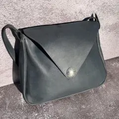 HERMES クリスティーヌ ブラック ショルダーバッグ