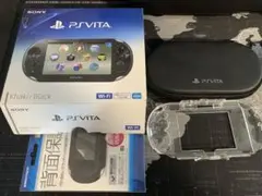 【動作確認済】PS Vita カーキブラック 32GB 箱付