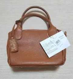 ジ・ジリ gigli ミニ ハンドバッグ ブラウン