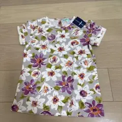 hakka kids 花柄 Tシャツ サイズ0