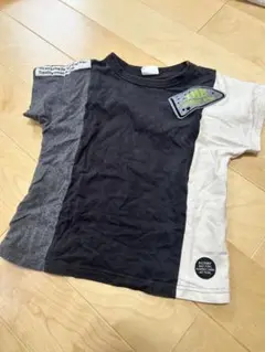 BREEZE ブリーズ　キッズ　110 Tシャツ　ワッペン　クレイジー
