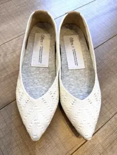 Öffen 美品❗️pointed-CROCHE / WHITE
