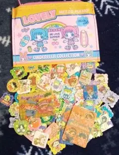 本日のみ値下げ【超レア】平成レトロちゃおシールまとめ売り・メゾピアノミニポーチ付