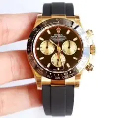 ROLEX デイトナ ゴールド/ブラウン ラバー