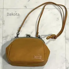 Dakota ダコタ リノ がま口 ポシェット ショルダーバッグ ポーチ 本革
