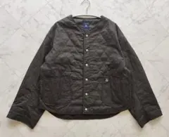 オーシバル インサレーション ノーカラー キルティング ジャケット
