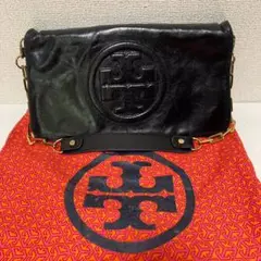 美品☆【TORY BURCH】ワンショルダーバッグ★ 保存袋 チェーンショルダー