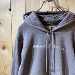 SS388 BANANA REPUBLIC 裏毛 パーカー ブラウン レディース