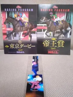 2025帝王賞＆2025東京ダービー、レーシングプログラム