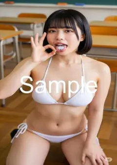 A4サイズアートポスター 1点もの 美女ポスター最高品質 D-ZB-６１