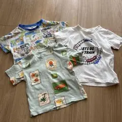 【保育園着に♪】男の子向け Tシャツ 3枚セット