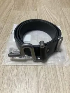 【Eytys】 トレードレザーベルト ブラック 【エイティーズ】 国内発送 Eytys エイティーズ☆ロゴフック Trade レザーベルト