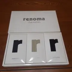 renoma　メンズソックス3足セット