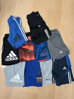 まとめ売り男の子 adidas・PUMA・NIKE ・他　半ズボンセット