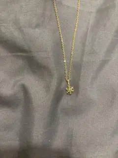 雪の結晶デザイン ネックレス 約45cm