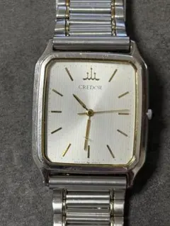 ベゼルK18 SEIKO Credor 7771-0005 腕時計 稼働品 CREDOR - 【希少・K18ベゼル】セイコー クレドール レディース