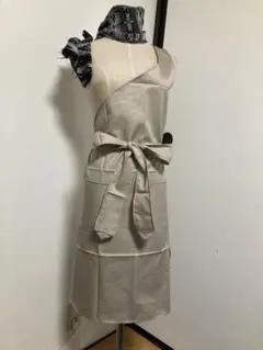 ワンショルダーエプロン（ミディ）