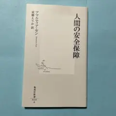 人間の安全保障 (集英社新書)