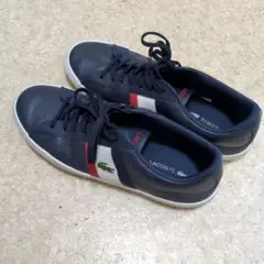 LACOSTE ネイビー スニーカー